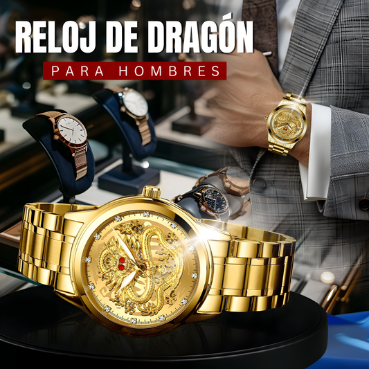 Reloj de lujo Dragon 2X1